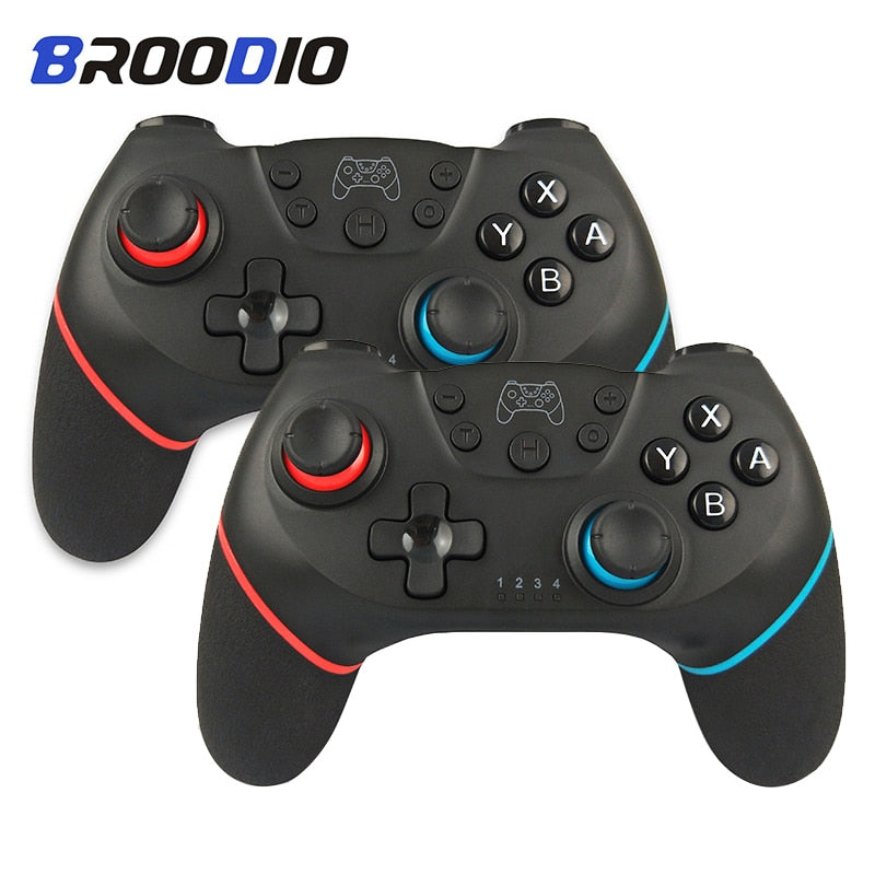 controlador sem fio bluetooth compatível nintendo switch pro gamepad compatível joystick jogo nintendo