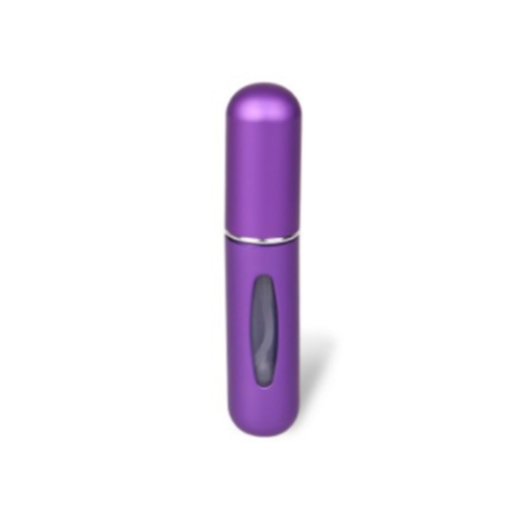 5ml/8ml mini pequeno perfume recarregável garrafa atomizador de alumínio portátil