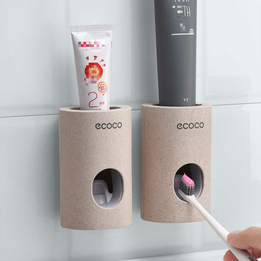 Dispensador de pasta de dentes automático não-tóxico parede