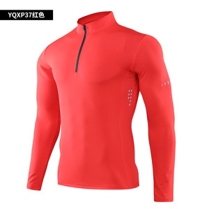 camiseta de fitness apertado manga longa camisa esporte treinamento ginásio jogging sportswear de secagem rápida