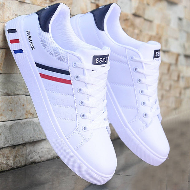 sapatos casuais masculinos de pouco peso respirável