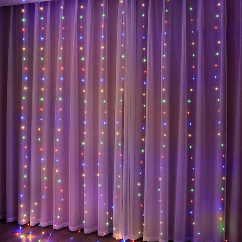 Cortina de Luz Decoração